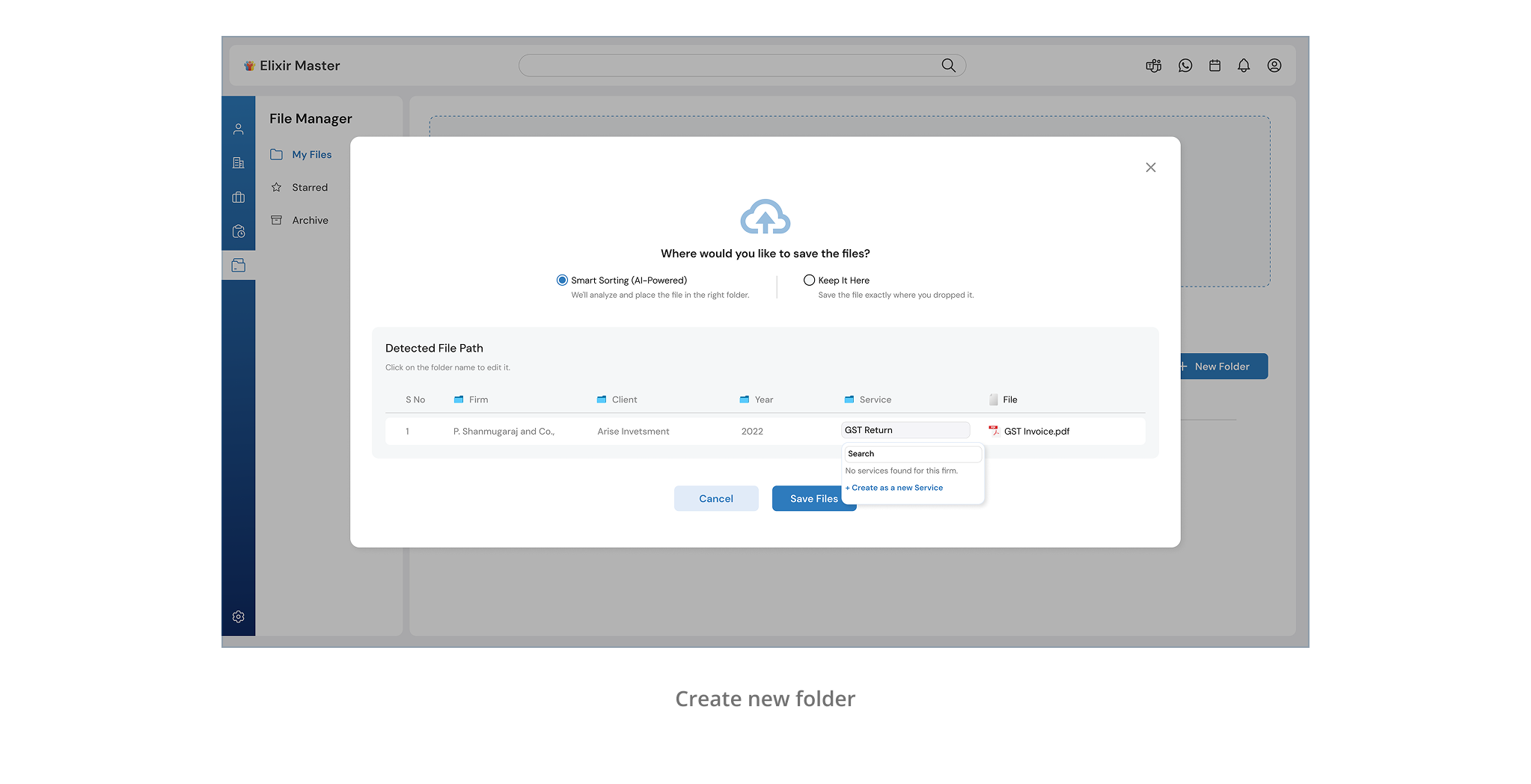 auto-folder